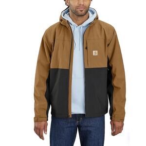 Carhartt Men's Storm Defender Relaxed Fit Packable Rain Jacket sz small